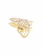 Крабик для волос «Лесли», бабочка, 6 см, золото (комплект 6 шт) - фото 49364428