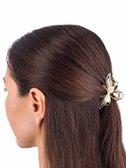 Крабик для волос «Мэнди», бантик, 7 см, золото (комплект 6 шт) - фото 46499940