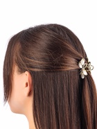 Крабик для волос «Мэнди», бантики, 5 см, золото (комплект 6 шт) - фото 46499945