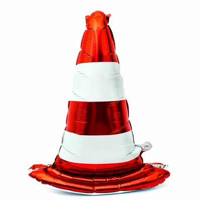 Воздушный шар фольгированный 35" «Конус», фигура, под воздух