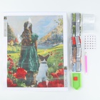 Алмазная мозаика с полным заполнением на холсте «Изумрудная фантазия», 30×40 см - Фото 2