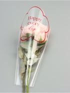 Пакет цветочный конус, «Счастье», красный, 24×9×44 см±1 см 10763629