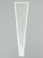 Пакет конус для цветов, «Кайма», 12.5×4×45±1 см, белый - Фото 3