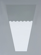 Пакет конус для цветов, «Чувства», 28×8×44±1 см, белый - Фото 2