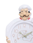 Часы настенные интерьерные «Шеф», серия: Кухня, бесшумные, плавный ход, 29.5×23 см, d=16.5 см, белые - Фото 3