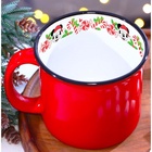 Кружка керамическая новогодняя, Микки Маус, 250 мл - Фото 2