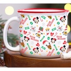 Кружка керамическая новогодняя Merry Christmas, Микки Маус и друзья, 250 мл - Фото 2