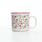 Кружка керамическая новогодняя Merry Christmas, Микки Маус и друзья, 250 мл - Фото 4