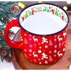 Кружка керамическая новогодняя Happy New Year, Микки Маус и друзья, 250 мл - Фото 2