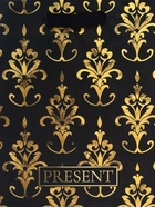 Пакет подарочный вертикальный «Черное золото», MS 18×23×10 см - Фото 3