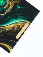 Пакет подарочный ламинированный вертикальный «Мрамор», M 25.5 × 30 × 9 см - Фото 4