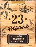 Пакет подарочный ламинированный вертикальный «Военный», M 26 × 32 × 12 см 10688574 - фото 14164851