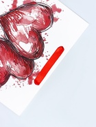 Пакет подарочный ламинированный вертикальный «Любовь», M 26×32×12 см - Фото 4