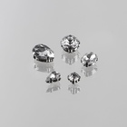 Стразы пришивные «Ассорти», в оправе, набор 50 шт., серебристые - фото 30922871