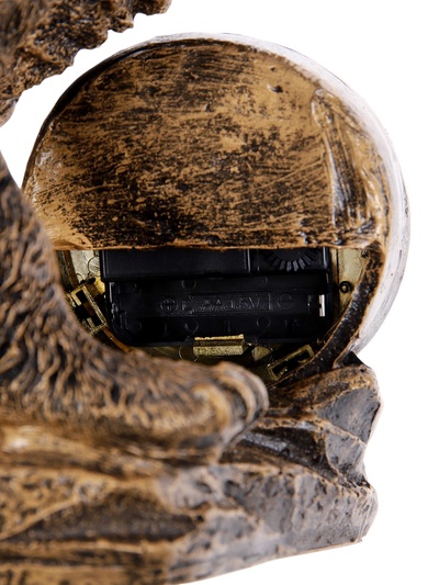 Часы настольные интерьерные, «Медведи» на батарейках, 30×26×17 см, d-7 см