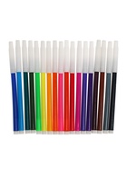 Фломастеры 18 цветов, невентилируемый колпачок - Фото 3