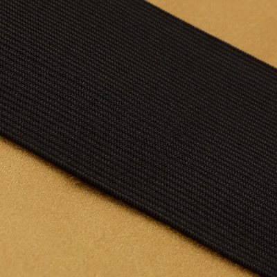 Резинка вязаная, 70 мм, 40±2 м, чёрная