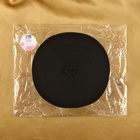 Резинка вязаная, 80 мм, 40±2 м, чёрная - Фото 4