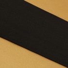 Резинка вязаная, 100 мм, 40±2 м, чёрная - Фото 2