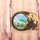 Магнит в форме медведя «Красноярск» - Фото 3
