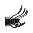 Вешалка CAPPIO CVP014, металлическая, четырехрожковая, цвет черный - Фото 4