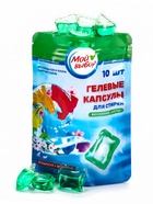 Капсулы для стирки односоставные Мой Выбор «Весенние цветы» 10 шт. по 8 г дойпак - Фото 13