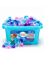 Капсулы для стирки Мой Выбор 5в1 «Свежесть океана» 100 шт. по 10 г - Фото 13