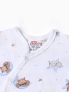 Комбинезон детский с царапками ATA kids «Сон», рост 56, молочный/голубой - Фото 2