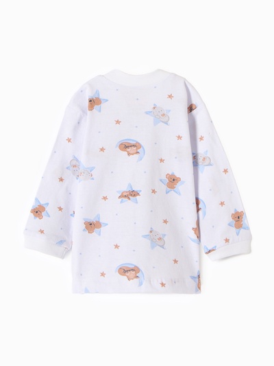 Кофточка детская ATA kids «Сон», рост 62, молочная