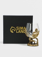 Бокал для коньяка «Лев» 310 мл, 8.3×12.3, стекло, прозрачный, золотой - Фото 1