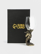 Пивной бокал «Единорог», 21.3×8.5 см, стекло, прозрачный, мельхиор - Фото 1