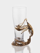 Пивной бокал «Рак», 470 мл, 9.2×18.5, стекло, прозрачный, золотой - Фото 2