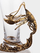 Пивной бокал «Рак», 470 мл, 9.2×18.5, стекло, прозрачный, золотой - Фото 3