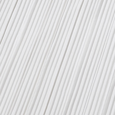 Ткань плательная «Гофре», 100% п/э, 100 г/м², шир.150 ± 5 см, белая
