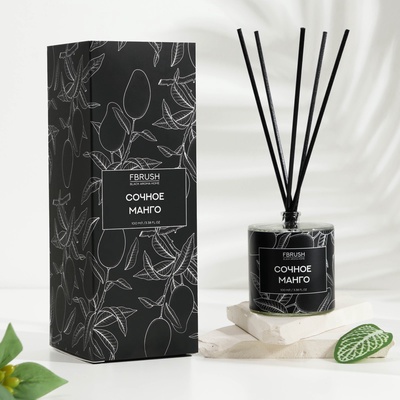 Диффузор ароматический BLACK AROMA HOME "Сочное манго", 100 мл