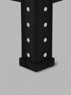 Стеллаж металлический для склада, 4 полки, дерево, 150×75×30 см, чёрный - Фото 6