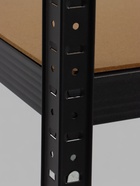 Стеллаж металлический для склада напольный, 5 полок, 180×90×40 см, чёрный - Фото 5