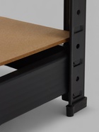 Стеллаж металлический для склада напольный, 5 полок, 180×90×40 см, чёрный - Фото 6