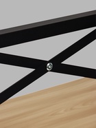 Стеллаж металлический для склада, 5 полок, дерево, 174×89×33 см, чёрный - Фото 7