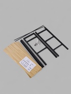 Стеллаж металлический для склада, 5 полок, дерево, 174×89×33 см, чёрный - Фото 11