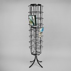 Стойка вращающаяся для прайсов, напольная, 32 кармана А4, 50×50×180, чёрная - Фото 2