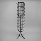 Стойка вращающаяся для прайсов, напольная, 32 кармана А4, 50×50×180, чёрная - Фото 3