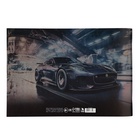 Альбом для рисования на скрепке А4, 40 листов «Неоновая машина» - Фото 4