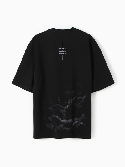 Футболка мужская MINAKU: STARS, чёрная, р-р 52