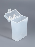 Бокс для хранения мелочей, с ручкой, 16.5×11×6 см, прозрачный - Фото 3