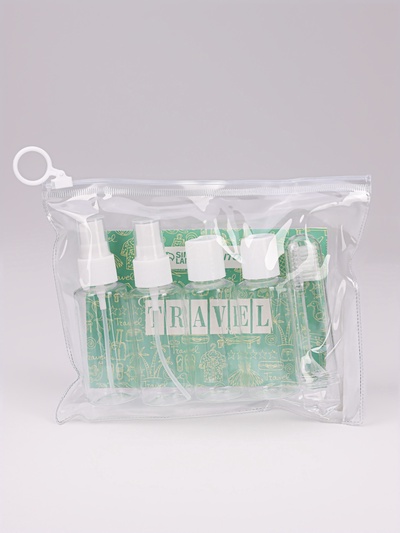 Набор для хранения, в чехле, 5 предметов, цвет белый