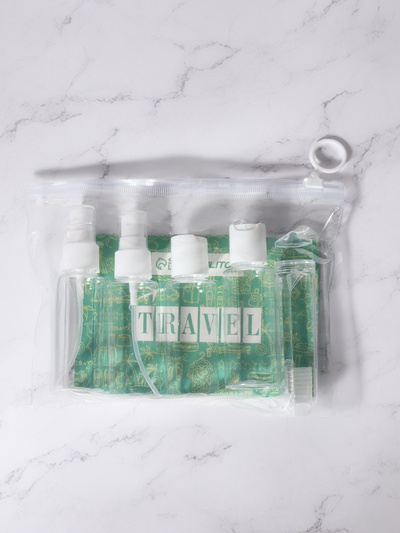 Набор для хранения, в чехле, 5 предметов, цвет белый