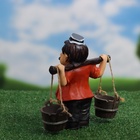Садовая фигура из полистоуна «Дедушка с ведрами», 20×7×19 см, Greengo - фото 64655442