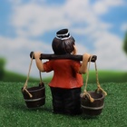 Садовая фигура из полистоуна «Дедушка с ведрами», 20×7×19 см, Greengo - фото 64655444