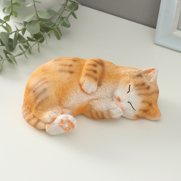 Фигурка полистоун TAKE IT EASY «Котик лежебока», 17×11×6 см - Фото 1